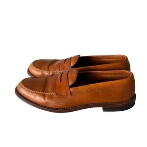 Alden New England Tan Penny Loafers USA   11 B-D